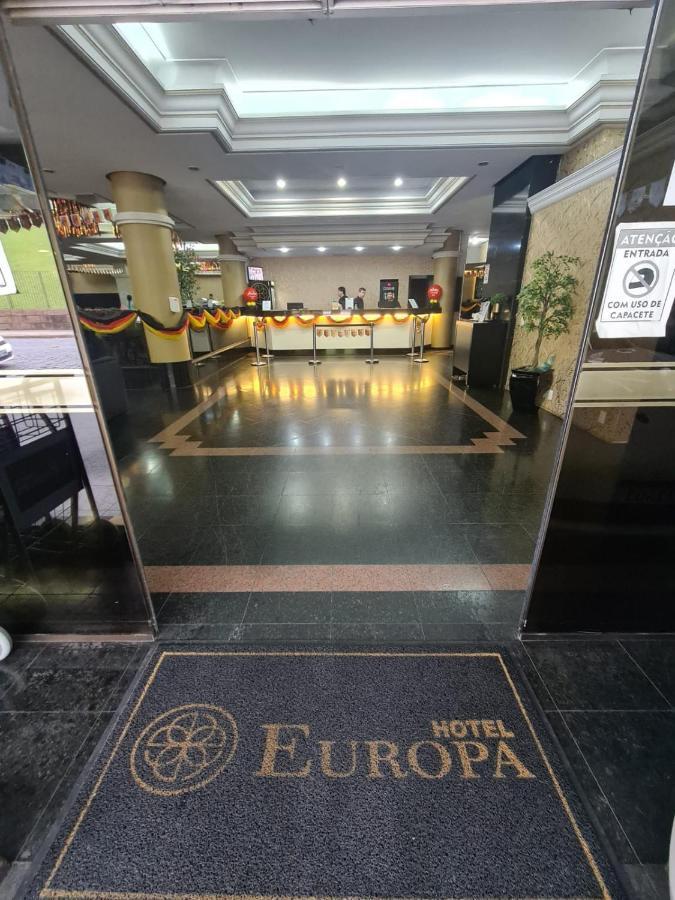 Hotel Europa Blumenau Esterno foto